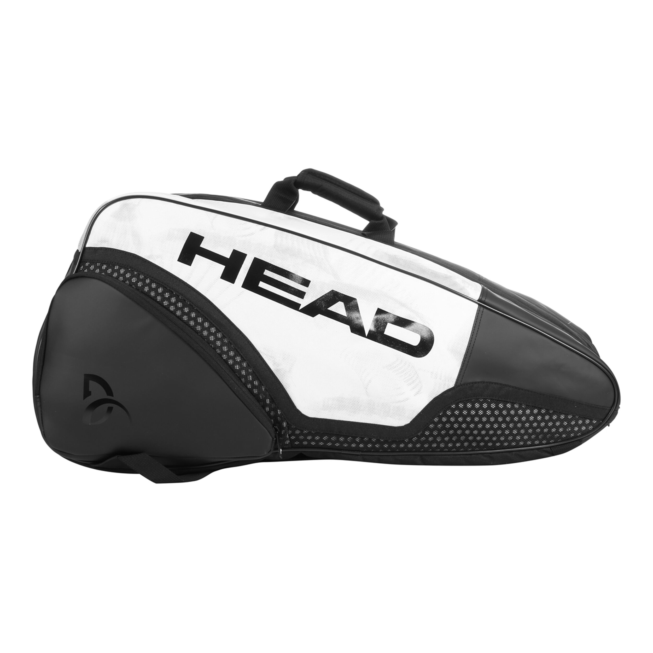 Buy HEAD Djokovic 12R Monstercombi Racket Bag Black White online