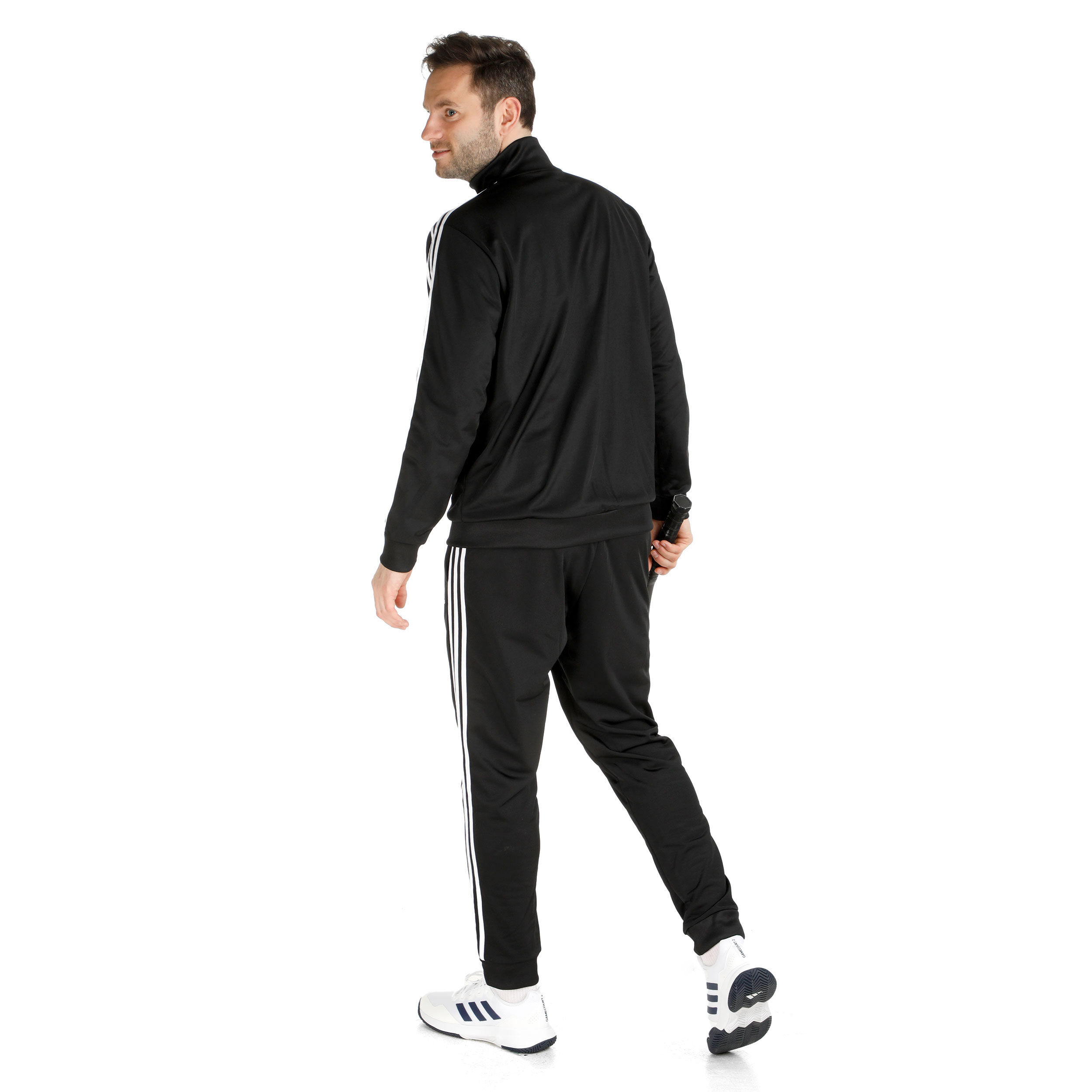 Buy adidas Sportswear Basic 3 Stripes Tricot Tracksuit Men Black