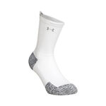 Under Armour Clothing Under Armour AD Run Cushion Running Socks-White,Grey