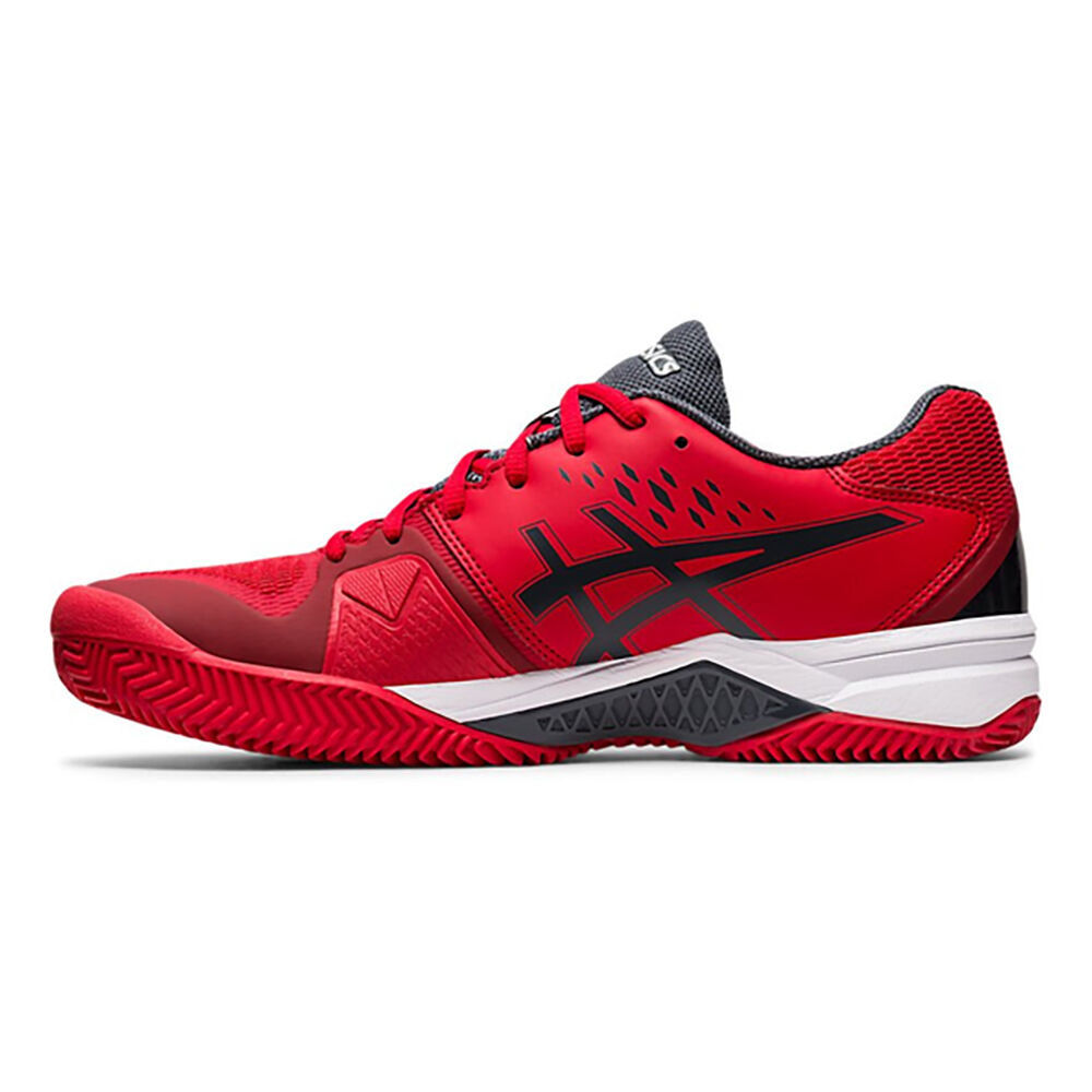 Buy ASICS Gel Challenger 12 Clay Court Shoe Men Red Dark Grey online Tennis Point UK