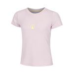 Quiet Please Tennis apparel Quiet Please Mind Retriever T-Shirt Girls-Lilac,Yellow