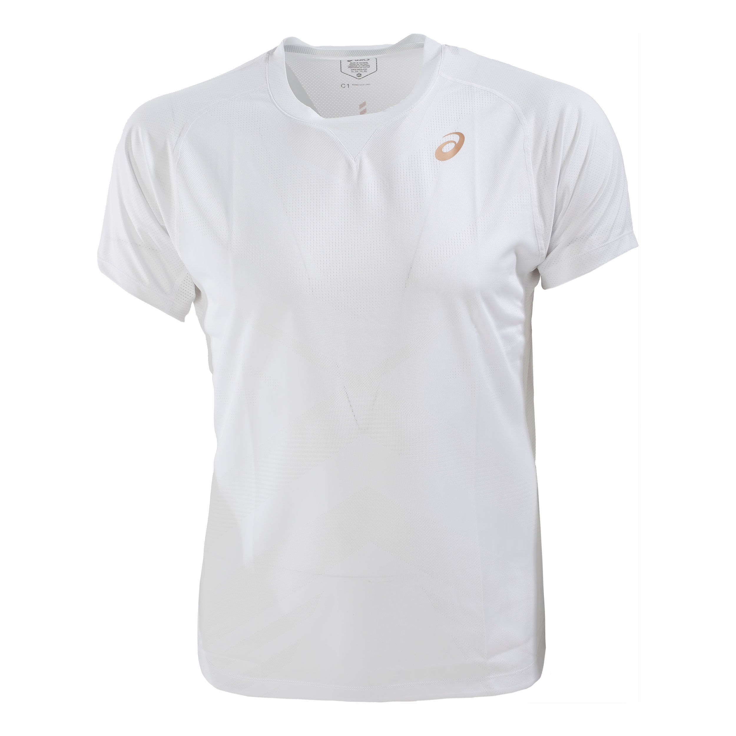 Asics white t hot sale shirt