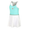 Wild Volley Dress Women-Turquoise,White