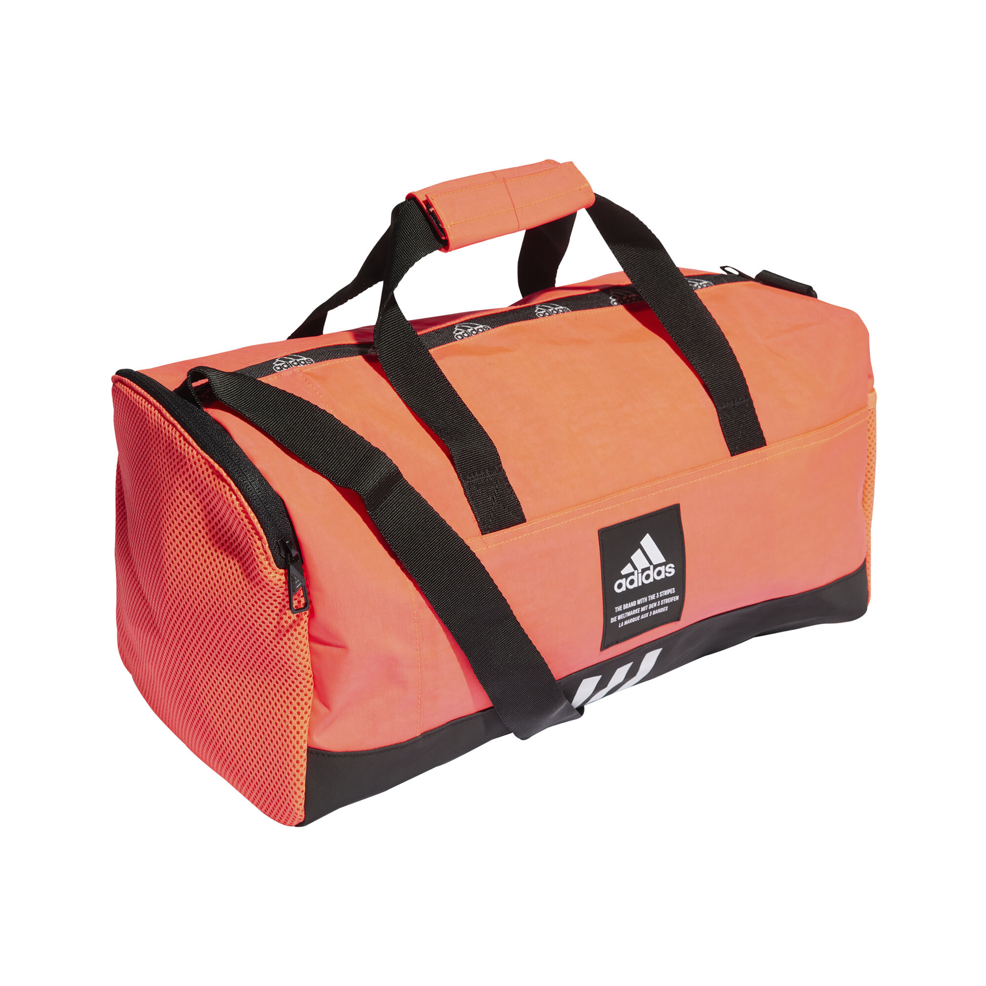 Adidas orange on sale duffel bag