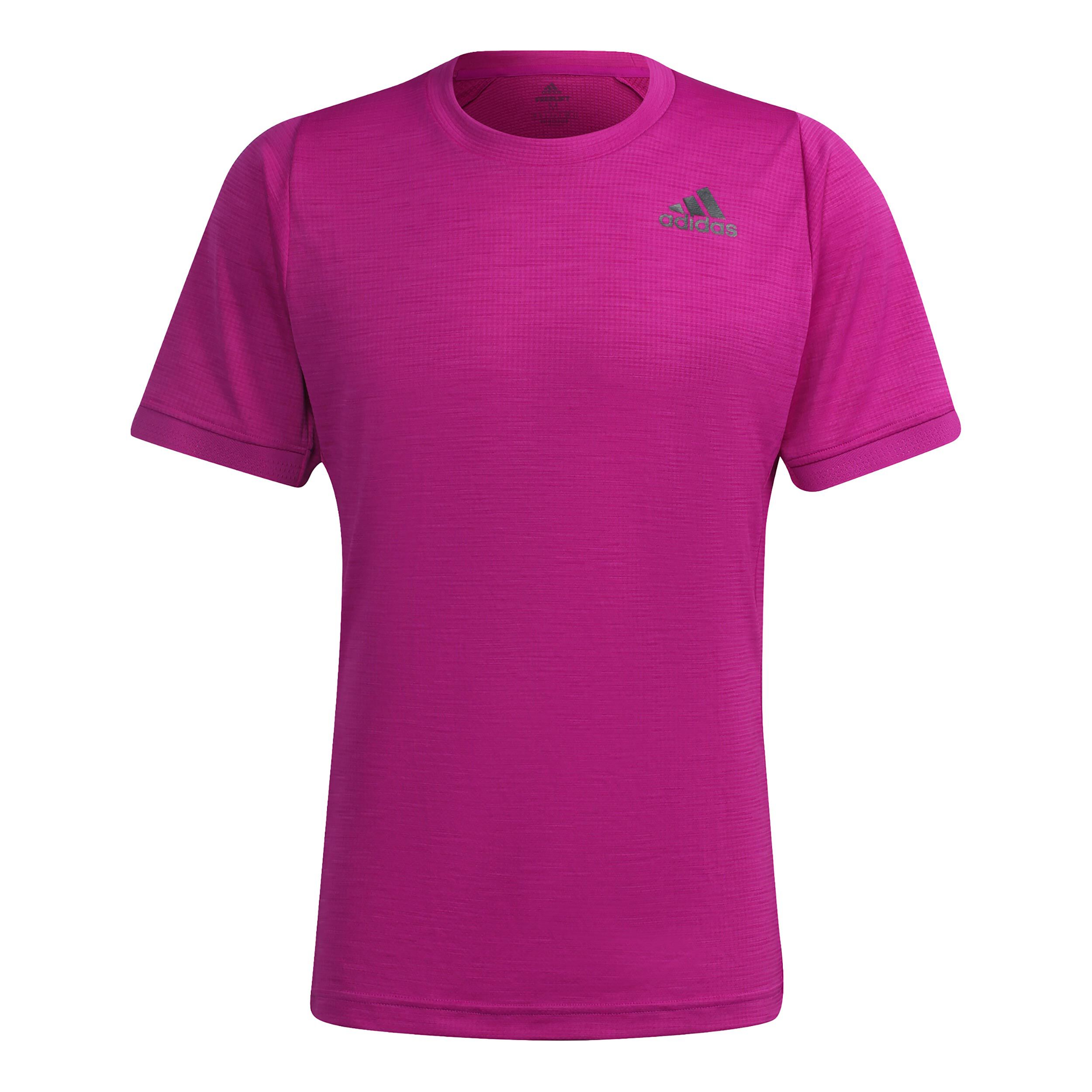 Neon pink sales adidas shirt