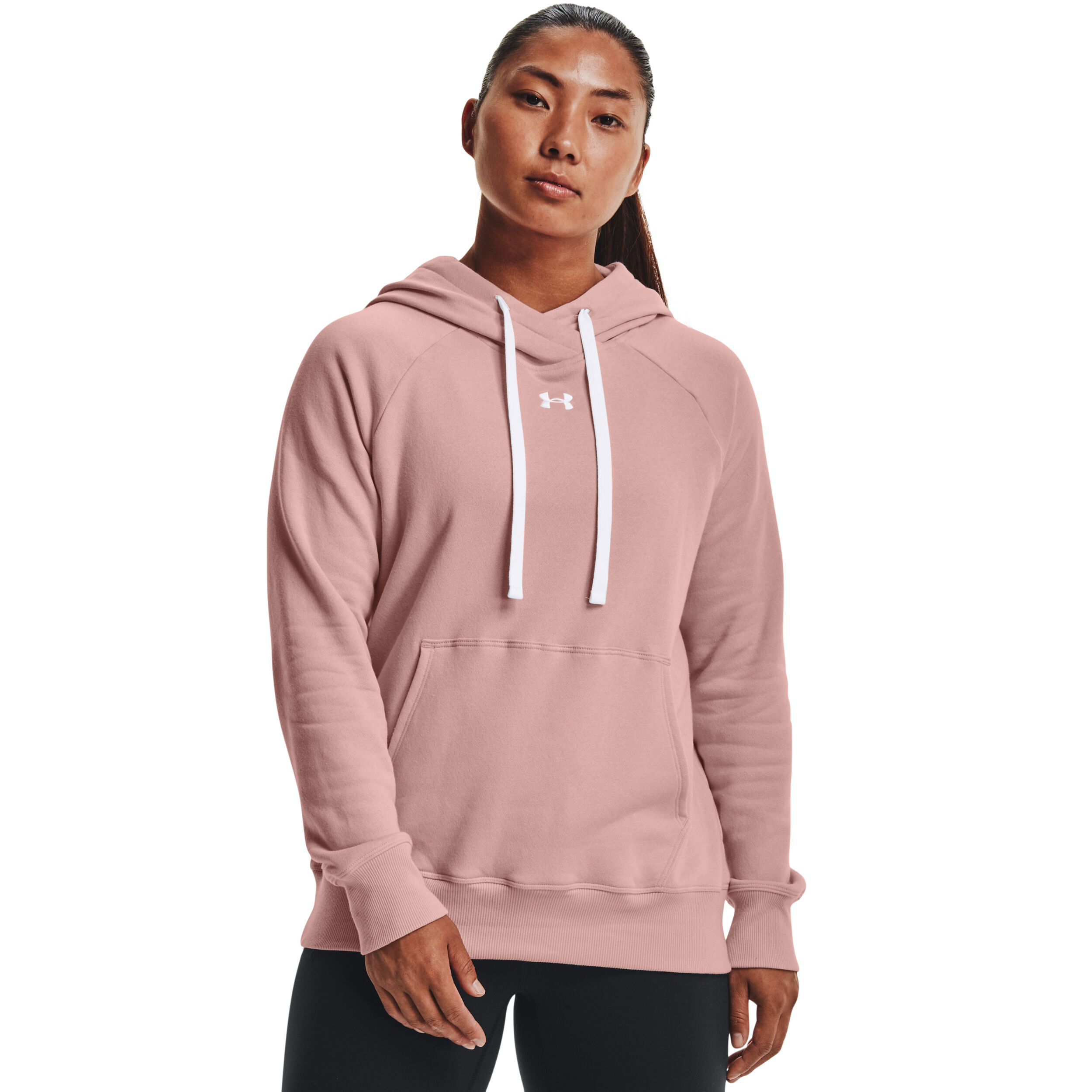 Buy Under Armour Rival Fleece HB Hoody Women Pink online Tennis