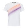 Performance T-Shirt Men-White,Orange