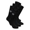 Don Carlito XXL Crew Move Tennis Socks-Black