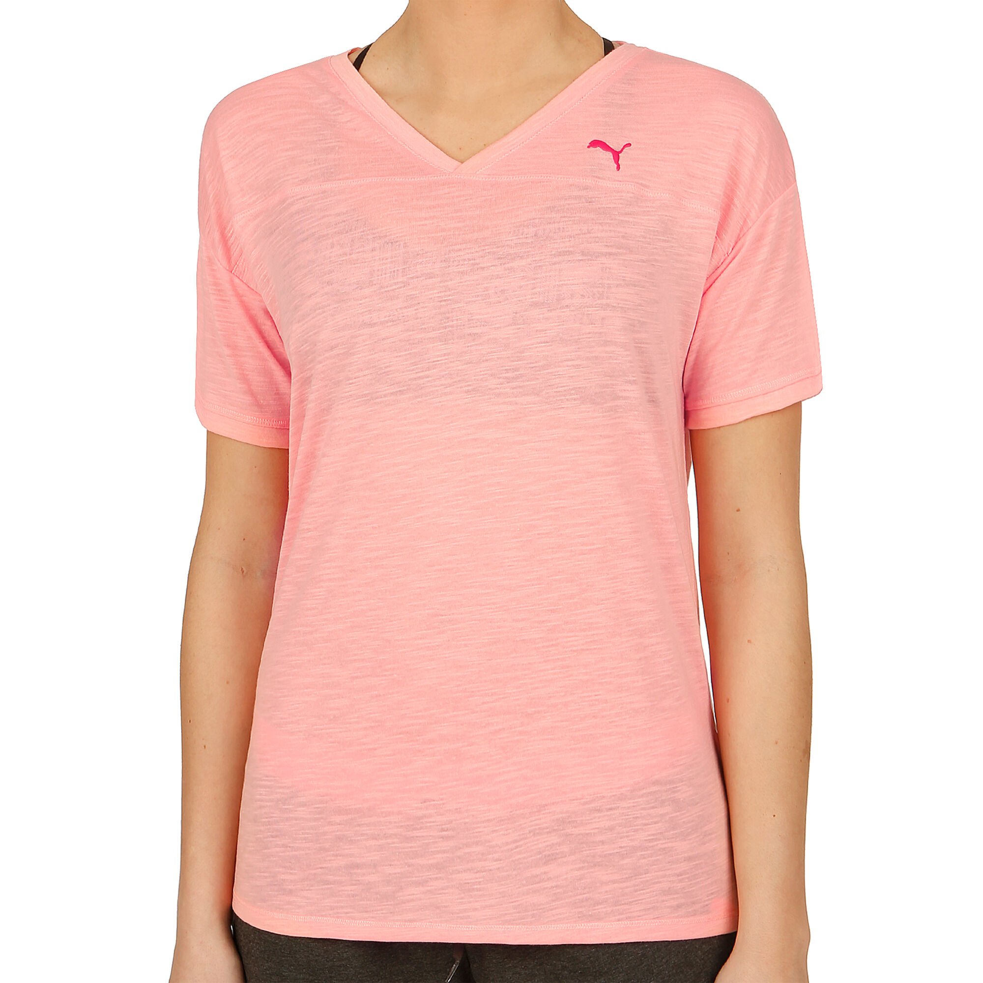 buy Puma Boyfriend T-Shirt Women - Pink, Pink online | Tennis-Point