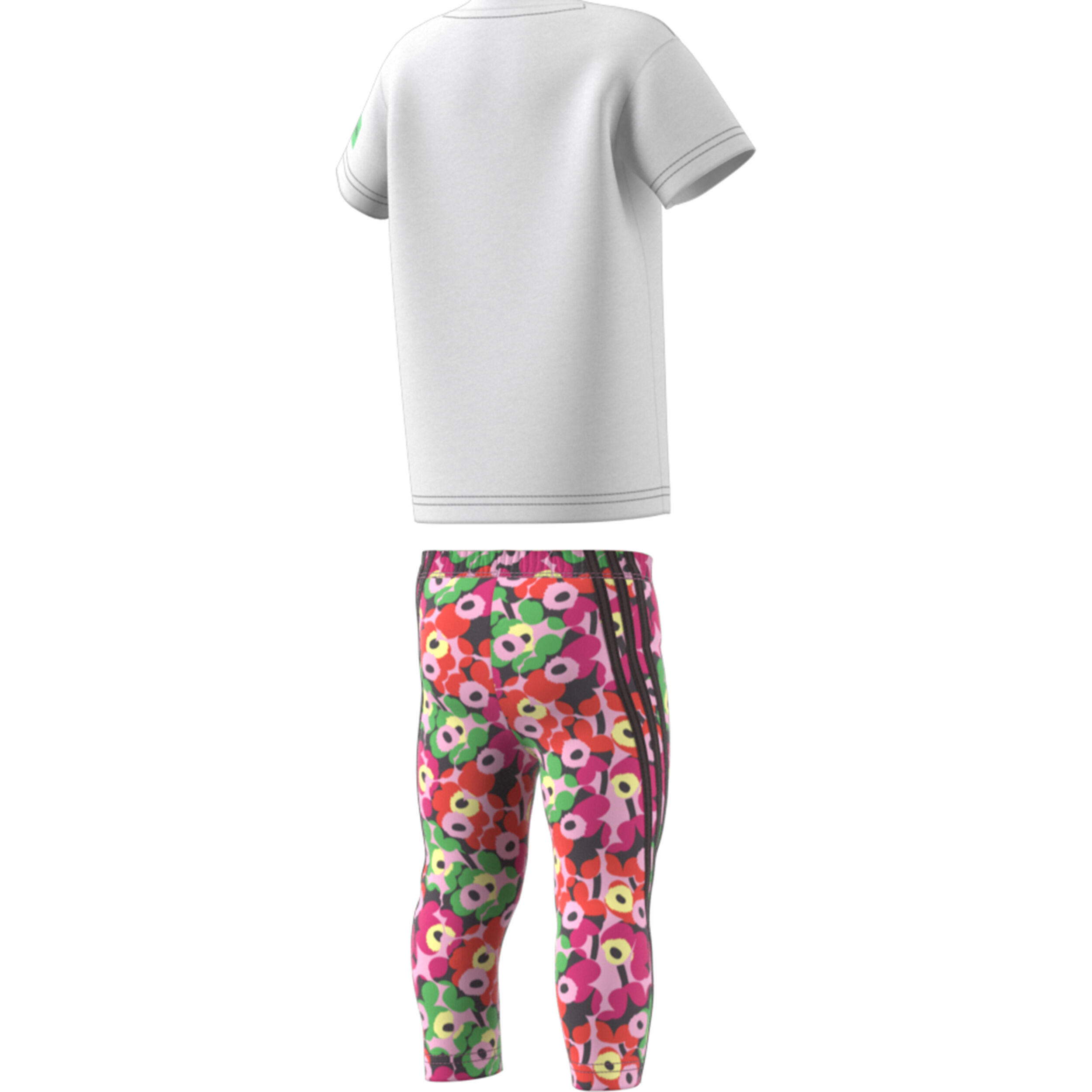 Buy adidas Marimekko Tight Set Baby Clothes Girls White