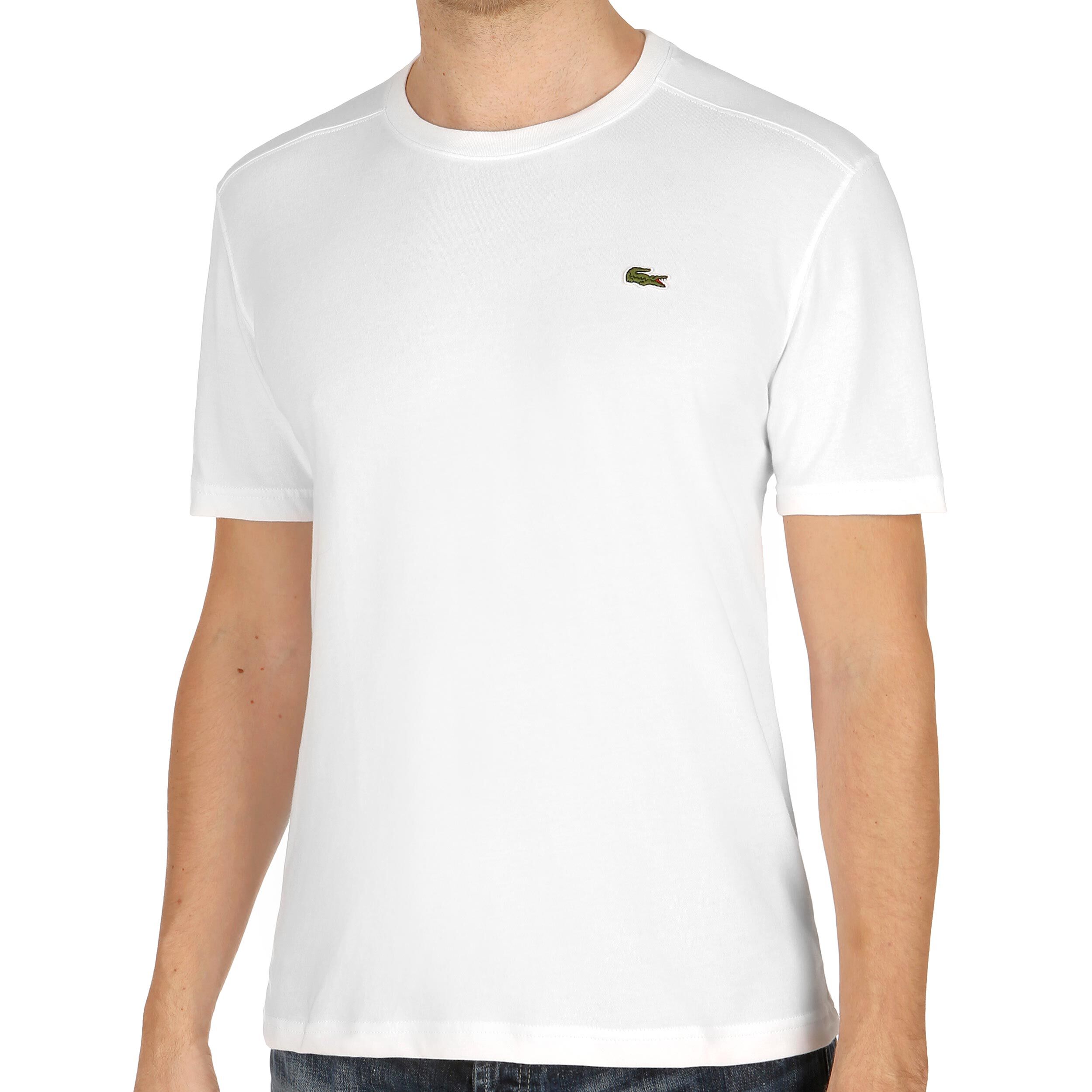 Mens white lacoste sale