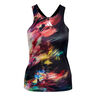 Melbourne Y- Tank Top Women-Black,Multicoloured