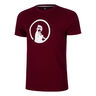 Create Trainings T-Shirt Men-Wine Red,White
