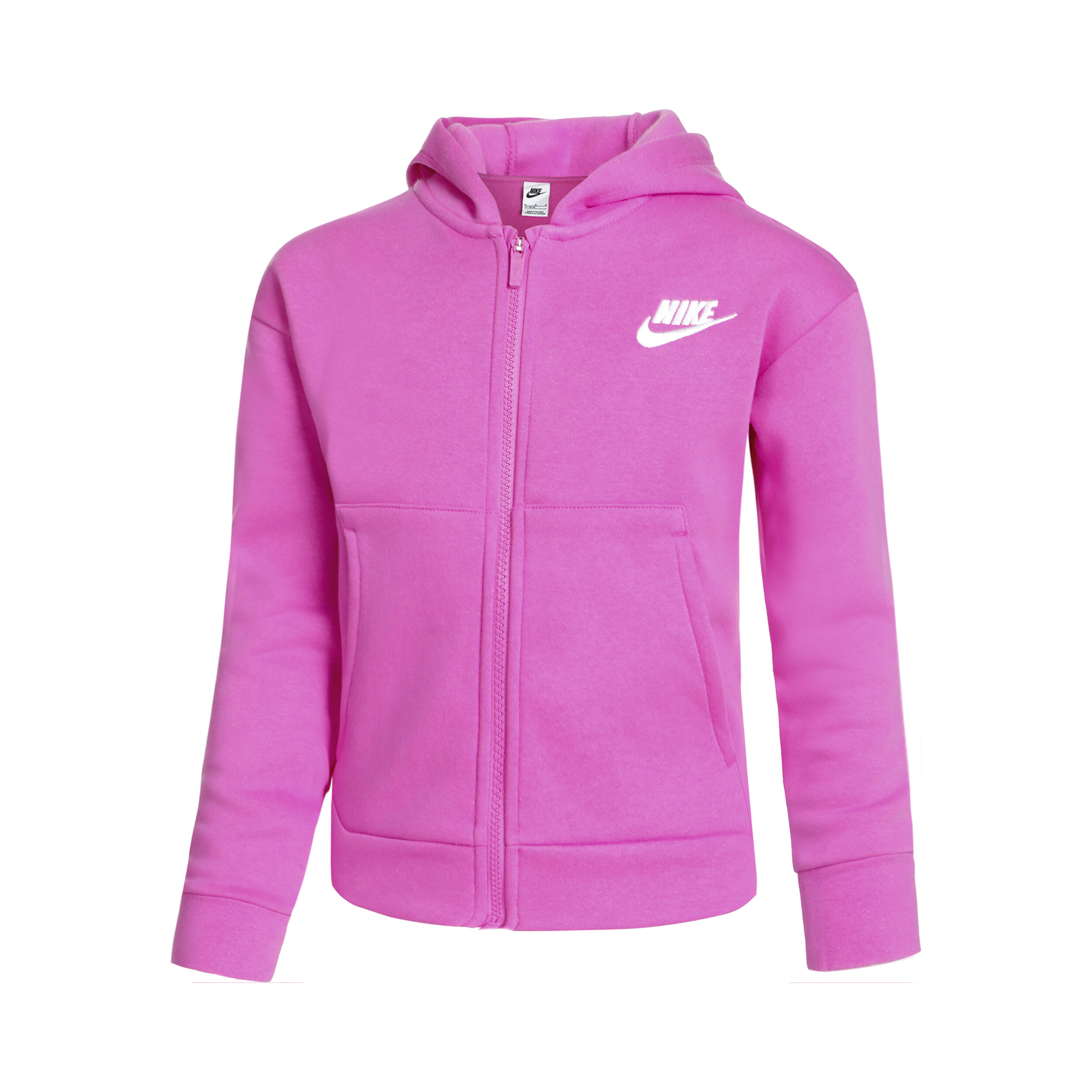 Sportswear Club Fleece Training Jacket Girls Pink