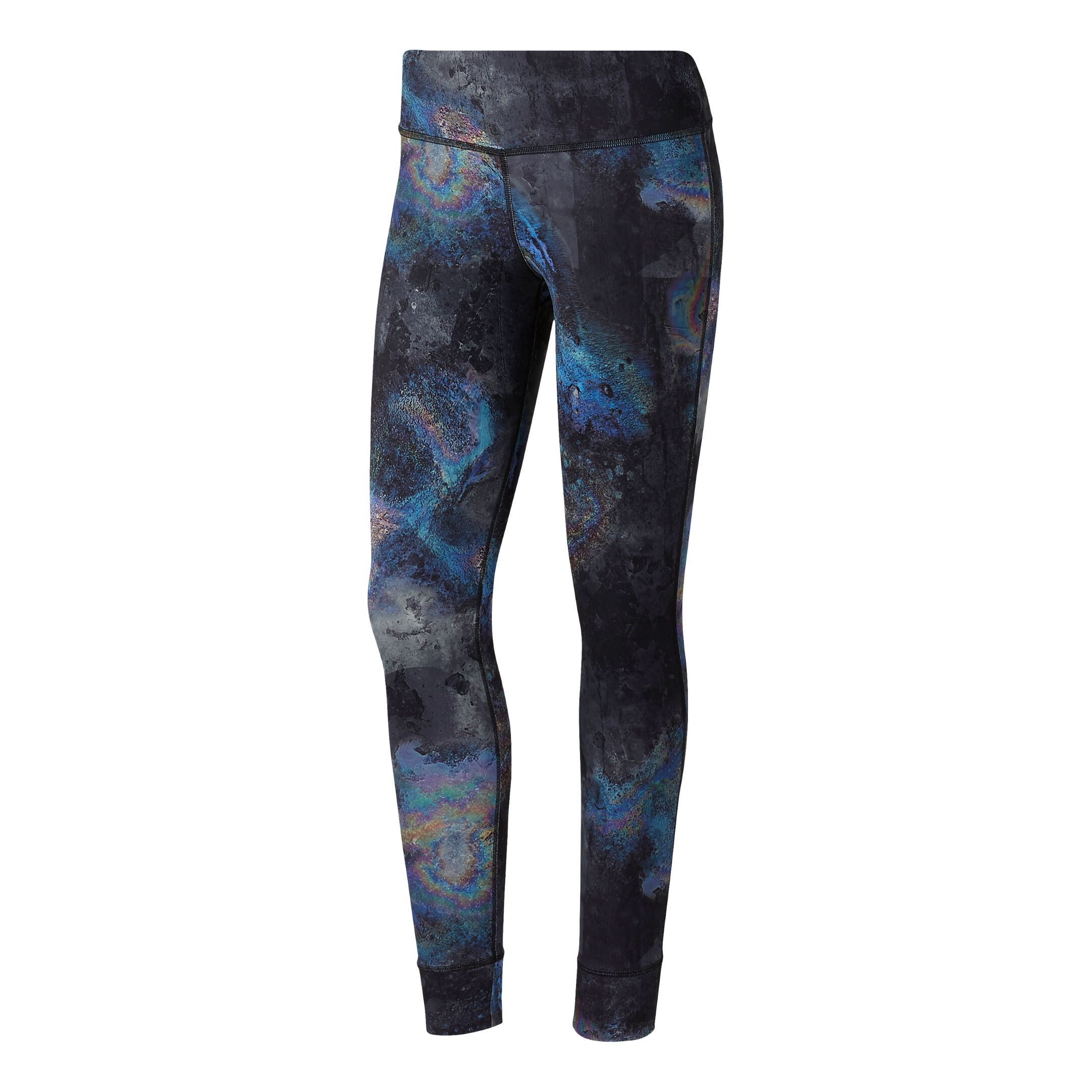Lux Bold Oil Slick Tight Women Black Blue