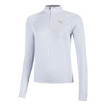 Puma Clothing Puma Velocity Cloudspun 1/4 Zip Running Shirt Women-Blue