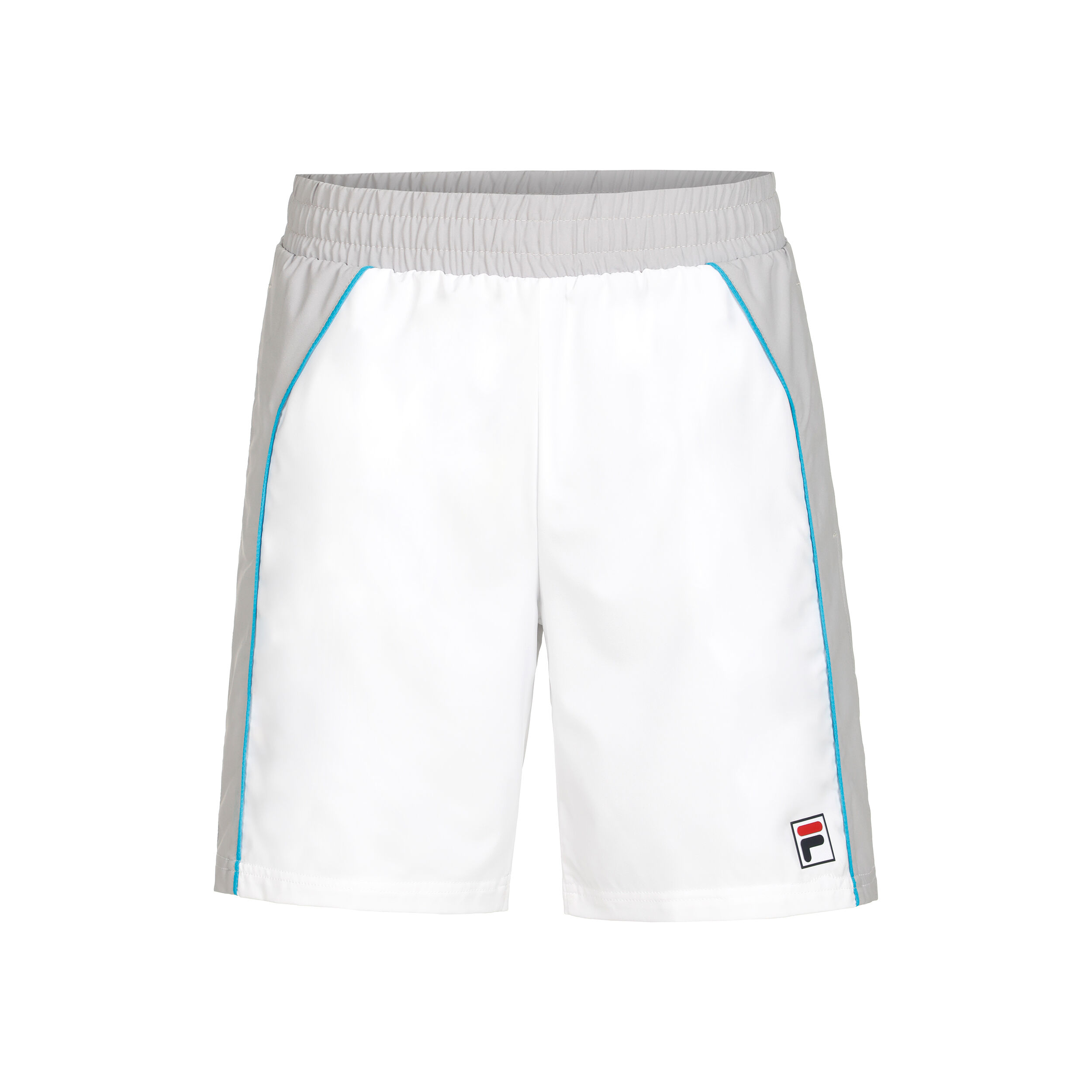 Fila shorts mens silver best sale