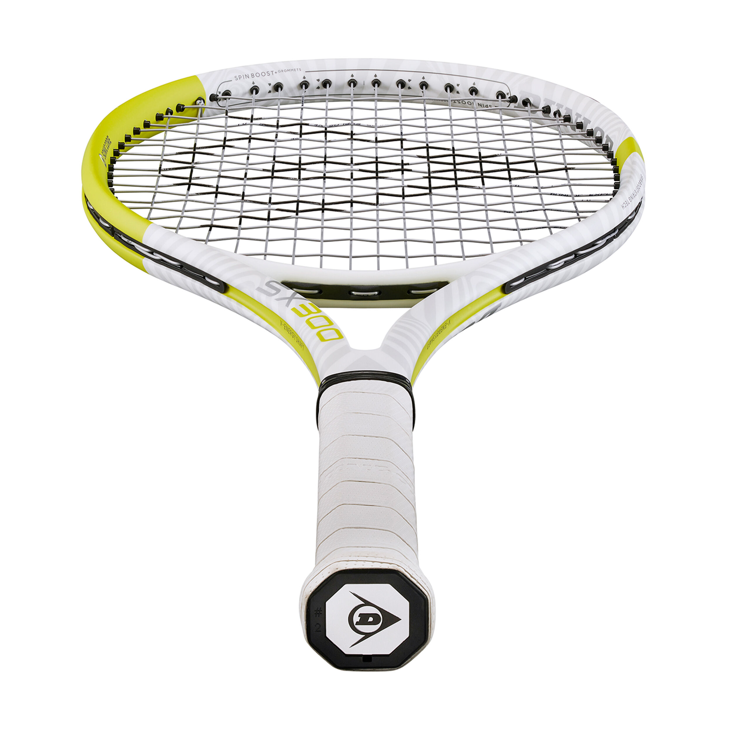 DUNLOP SX 300 WHITE G2（Dunlop SX 300 unstrung tennis racket