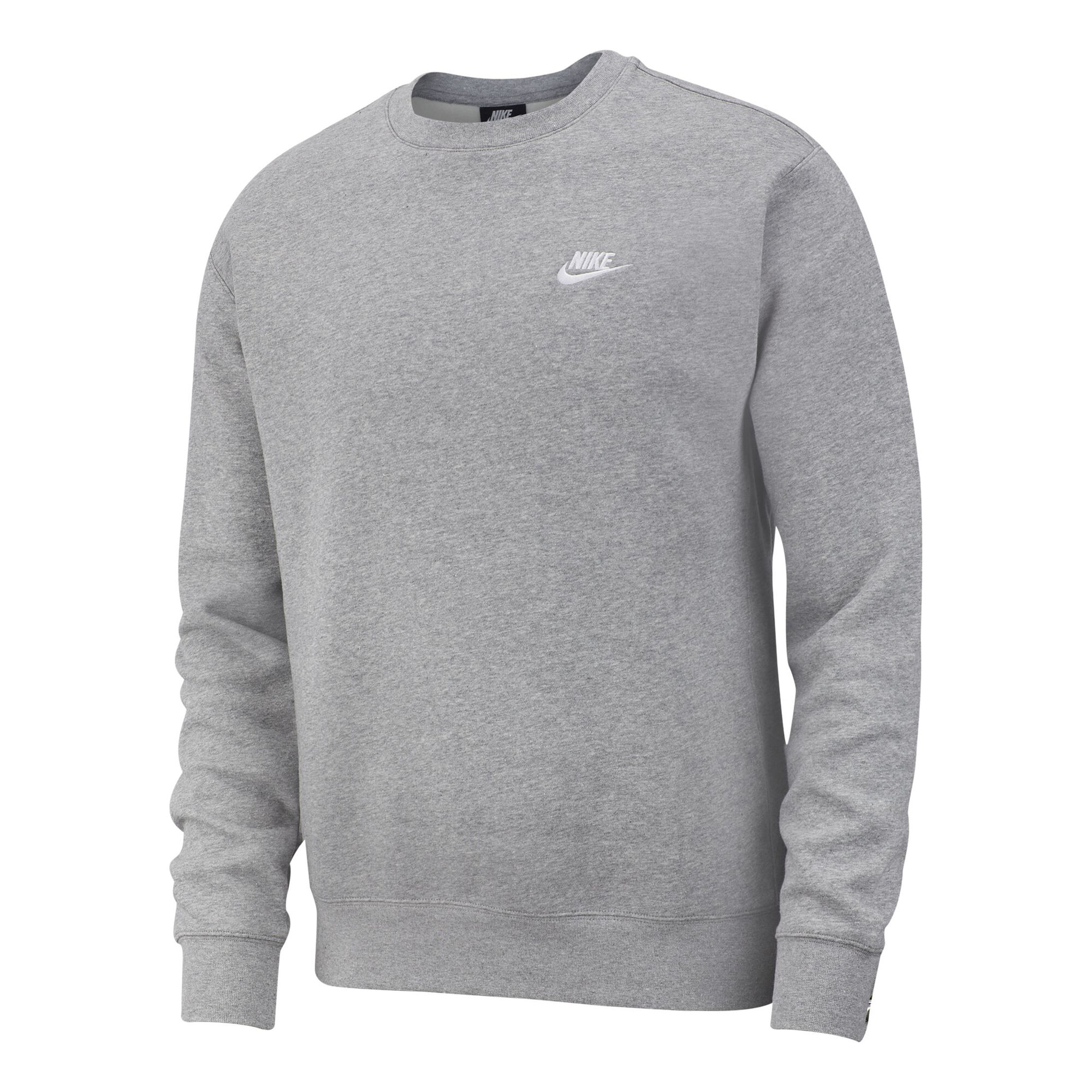 Buy Nike Sportswear Club Sweatshirt Men Lightgrey, White online ...