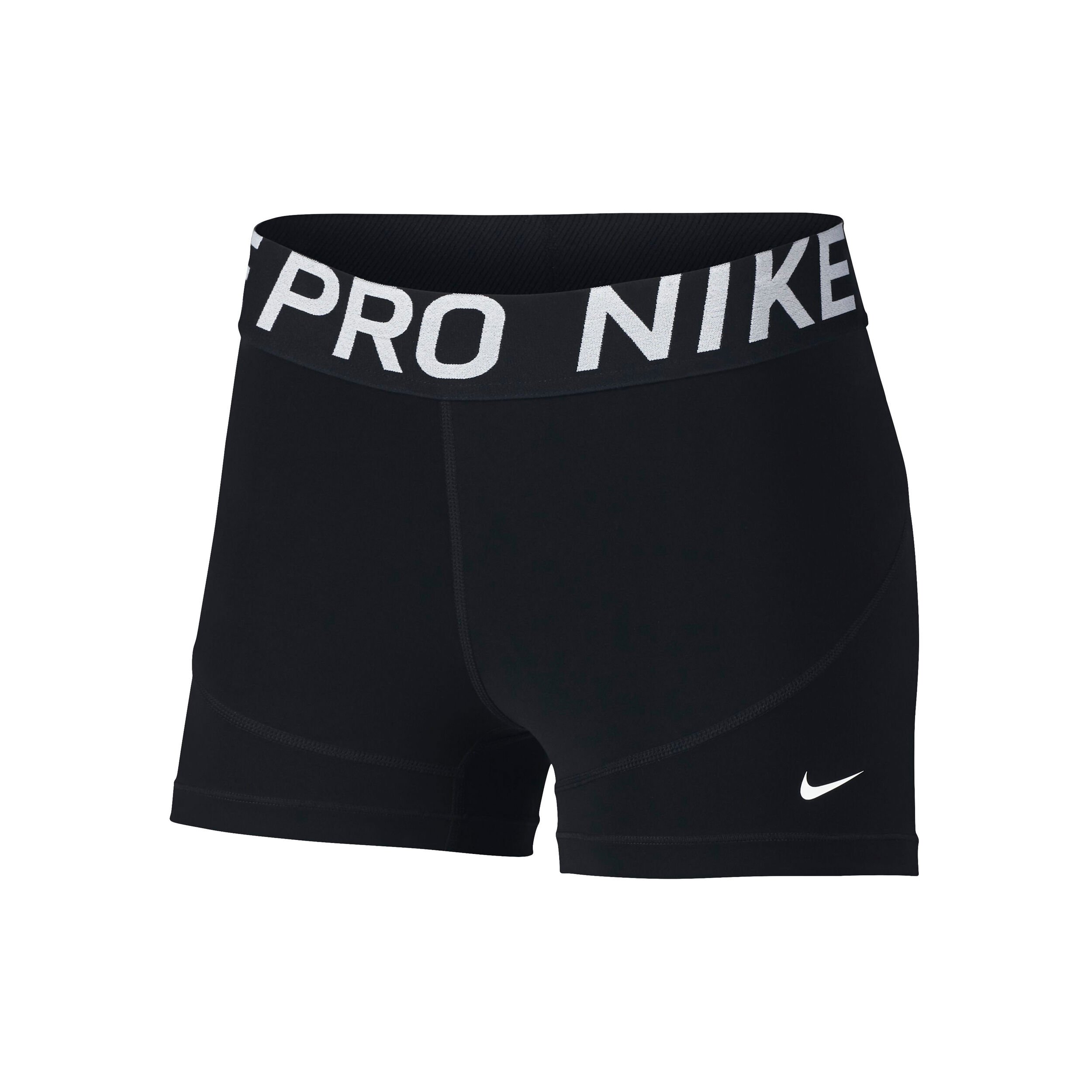 Pro Shorts Girls Black White