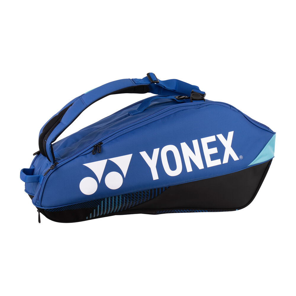 Yonex Pro Racquet Bag Racket 6 Pack-Blue,Black blue