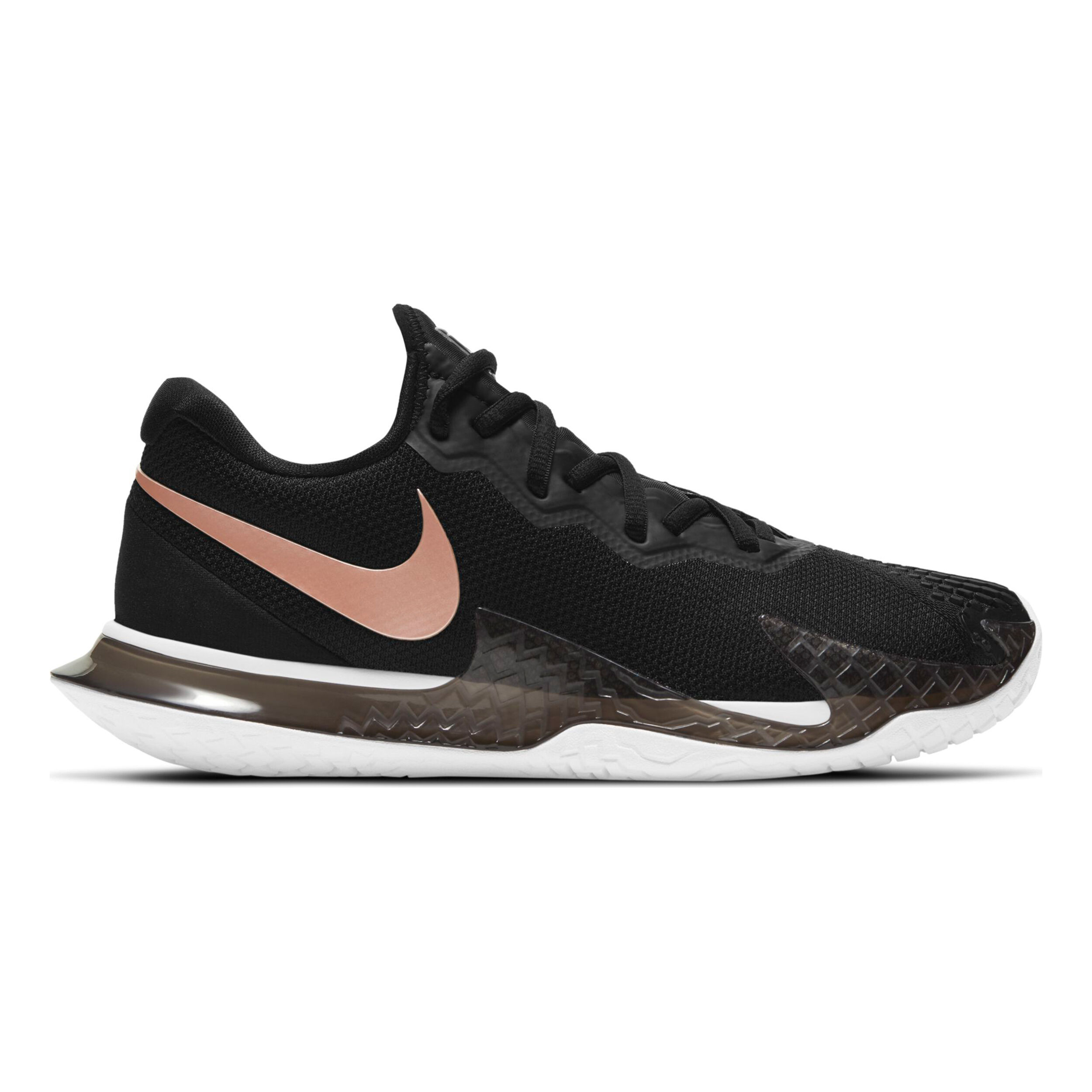 Court Vapor Air Zoom Cage 4 All Court Shoe Women Black Gold