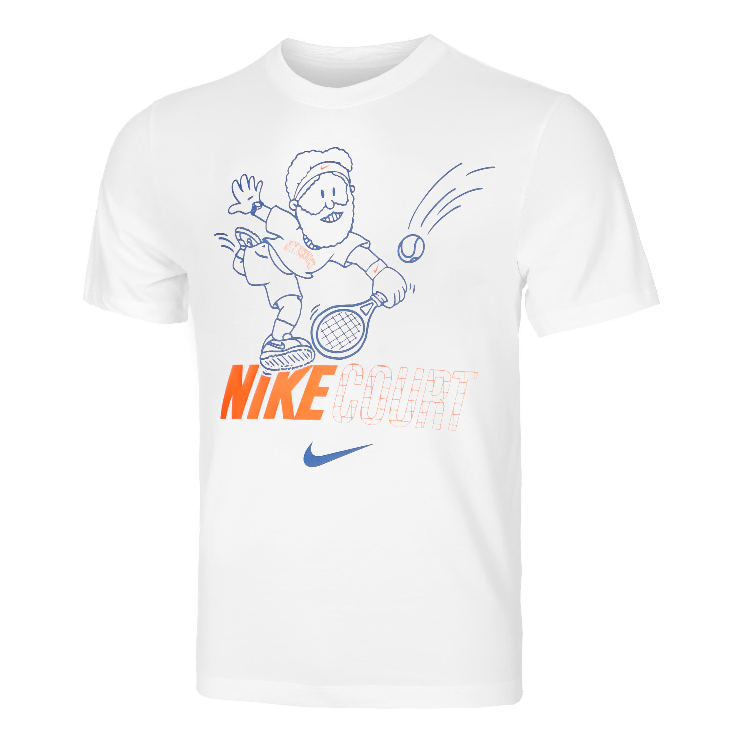 Buy Nike Court Dri Fit T Shirt Men White Multicoloured online Tennis Point UK