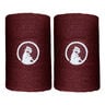 Long Wristband 2 Pack-Wine Red