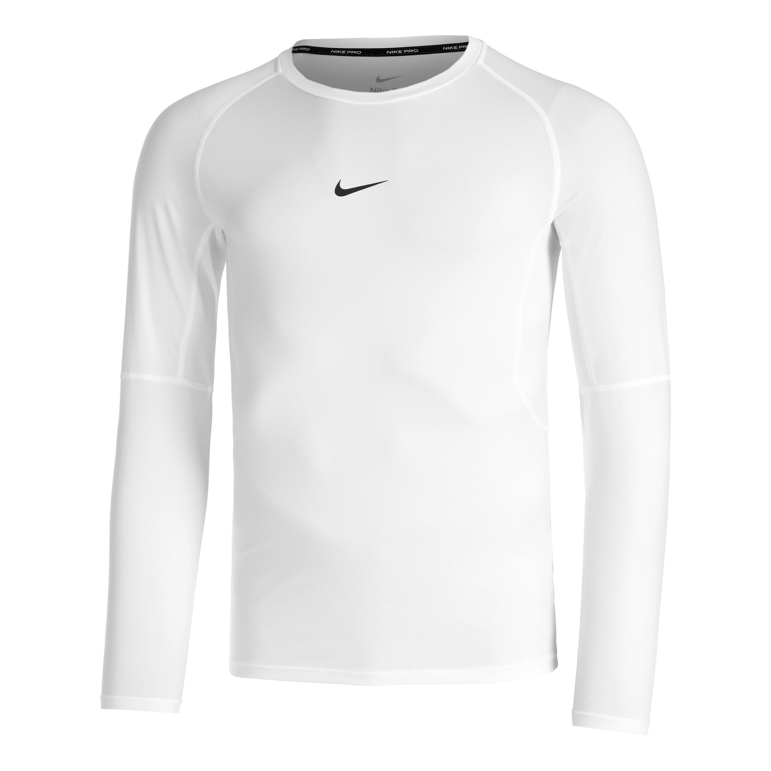 nike long sleeve running top white