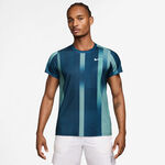 Nike Clothing Nike Court Victory Dri-Fit Print T-Shirt Men - petrol, white