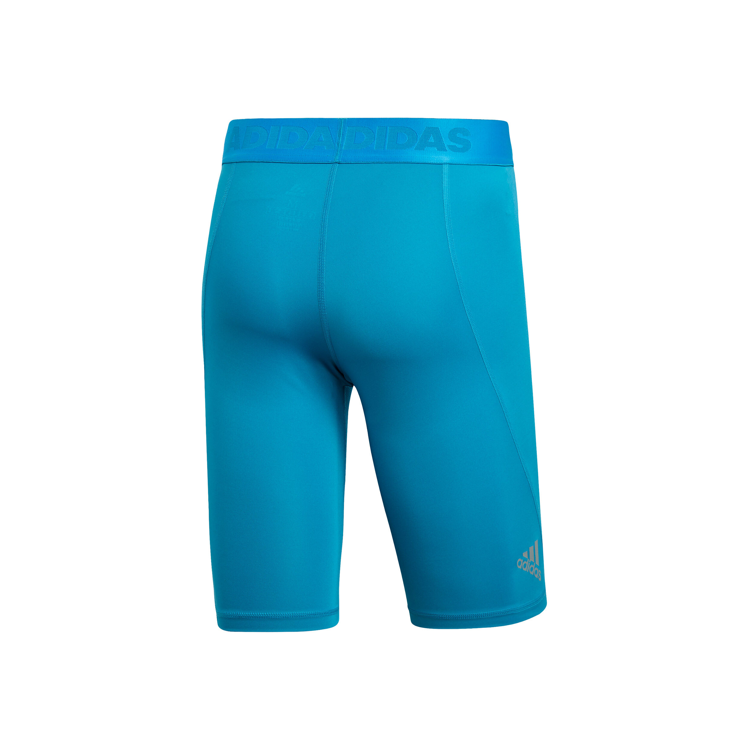 AlphaSkin Sport Shorts Men Turquoise Blue