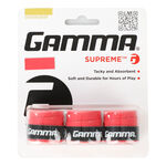 Gamma Overgrips Gamma Supreme 3 Pack-Red
