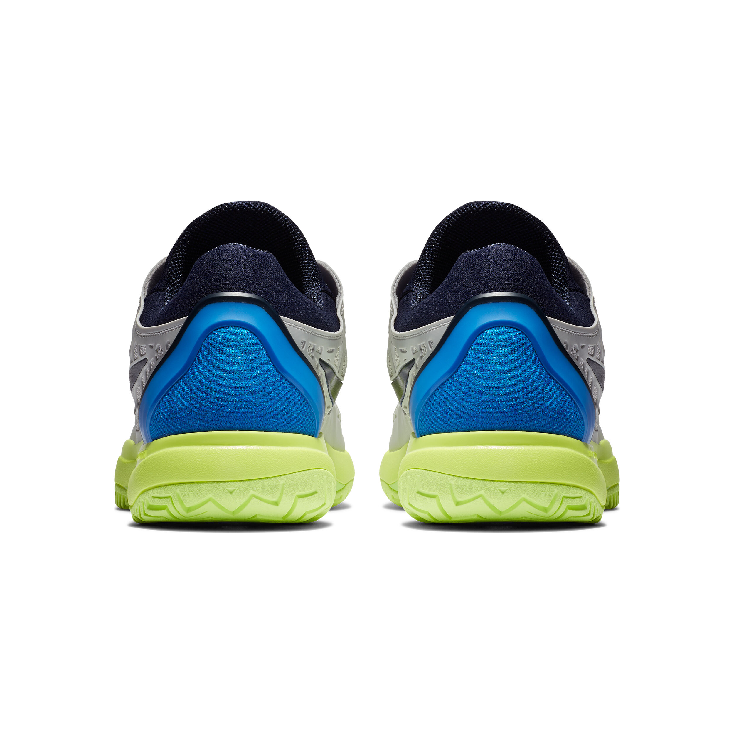 Zoom Cage 3 All Court Shoe Kids Lightgrey Lime