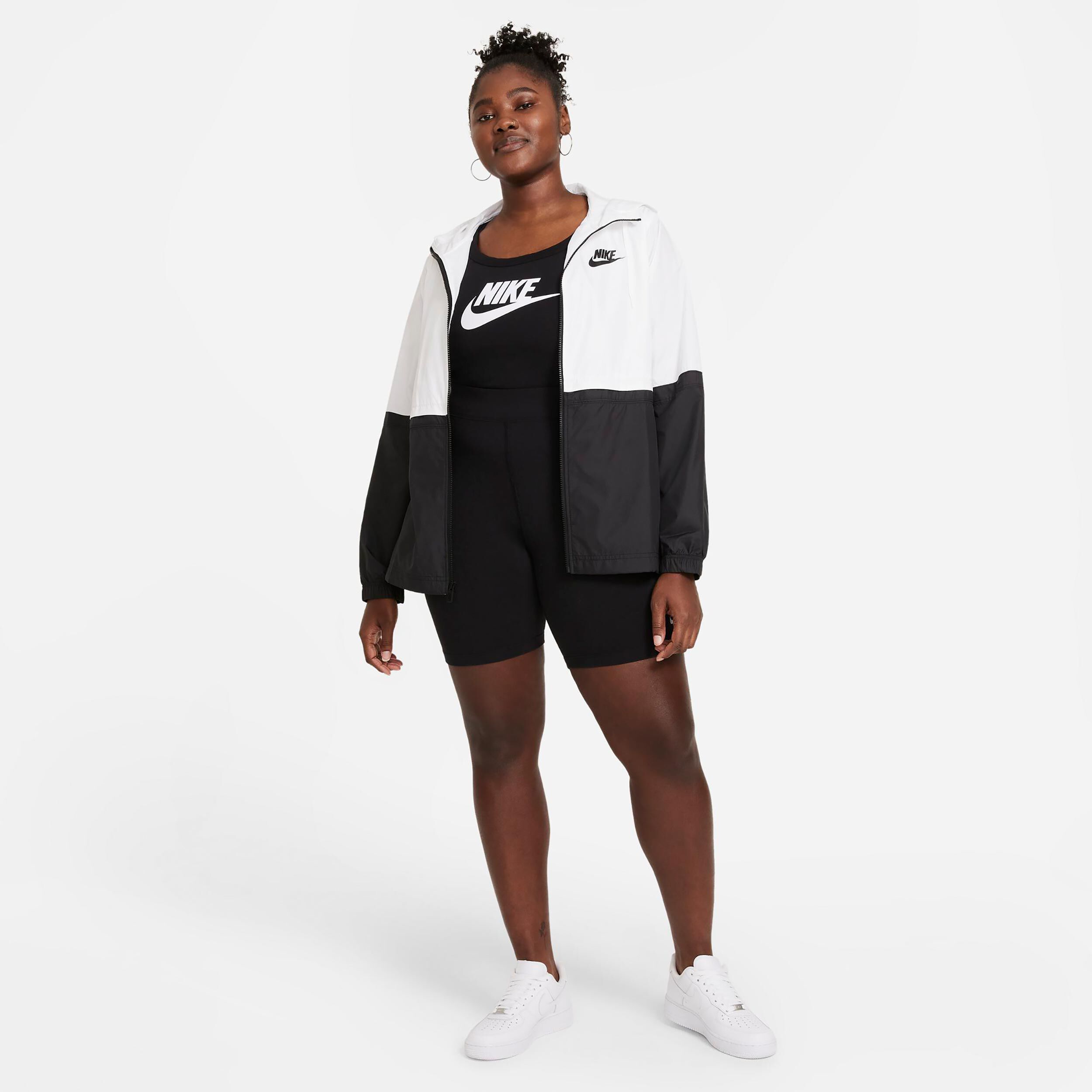 plus size nike coat