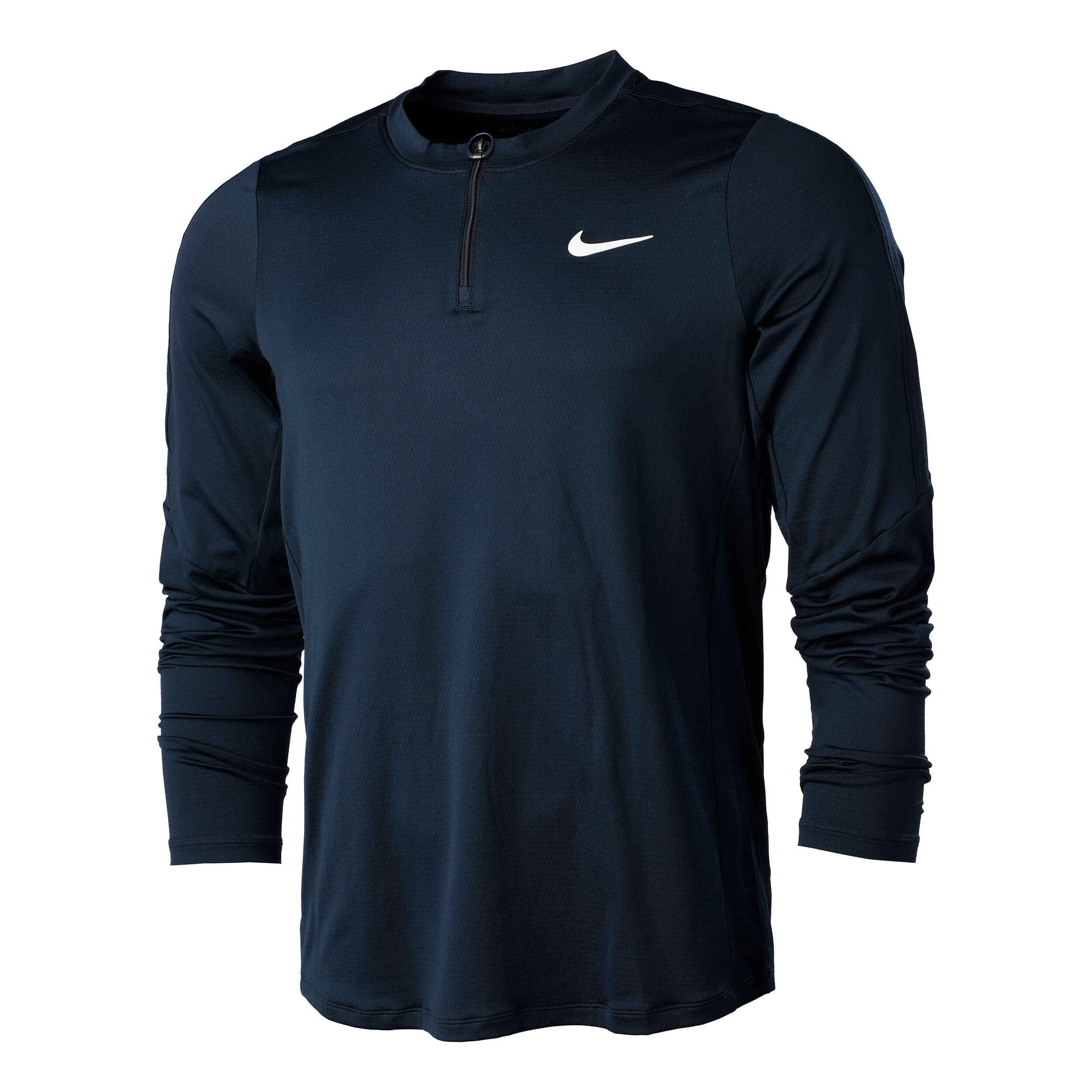 Navy blue nike half zip hotsell mens