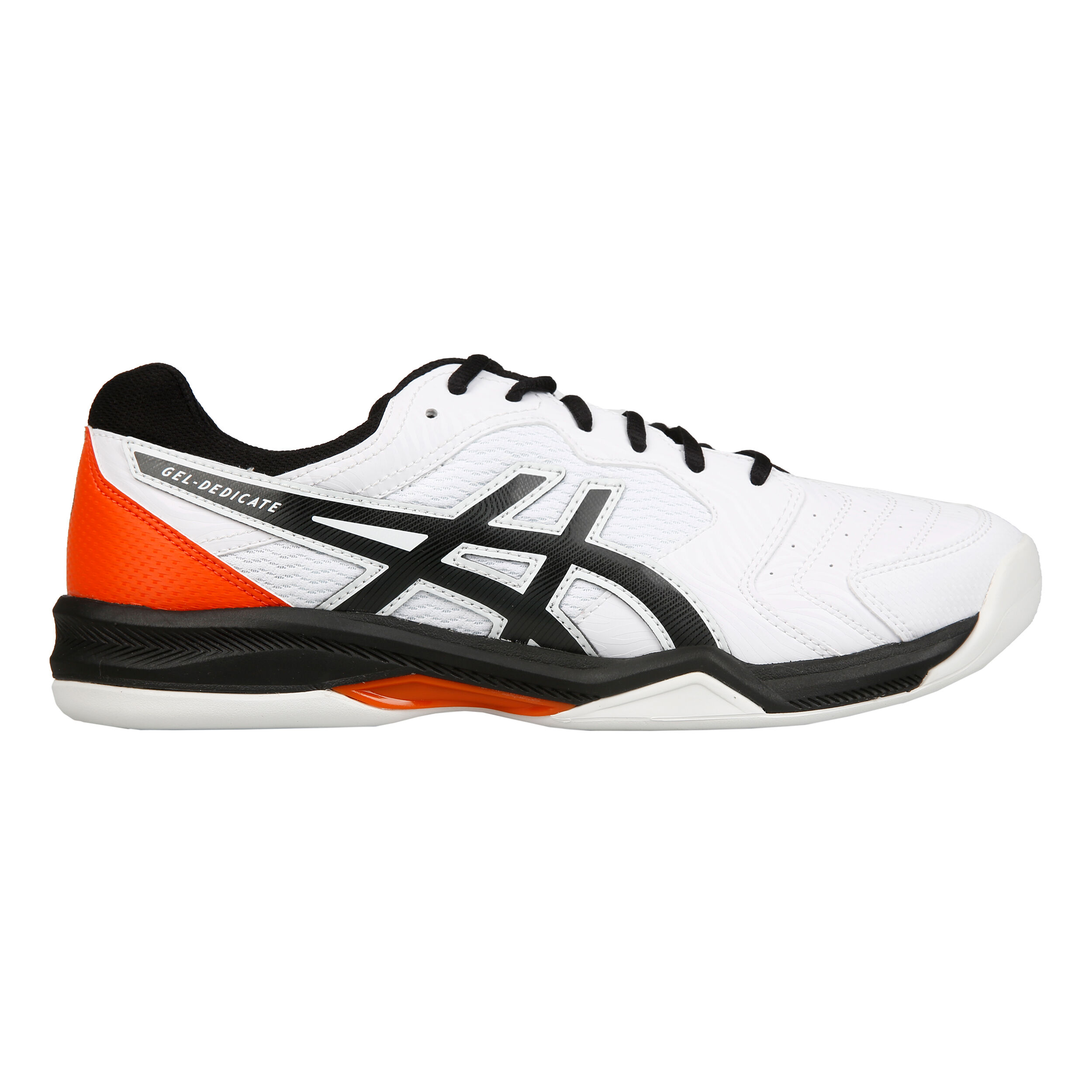 Buy ASICS Gel Dedicate 6 Indoor Carpet Shoe Men White Black online Tennis Point UK