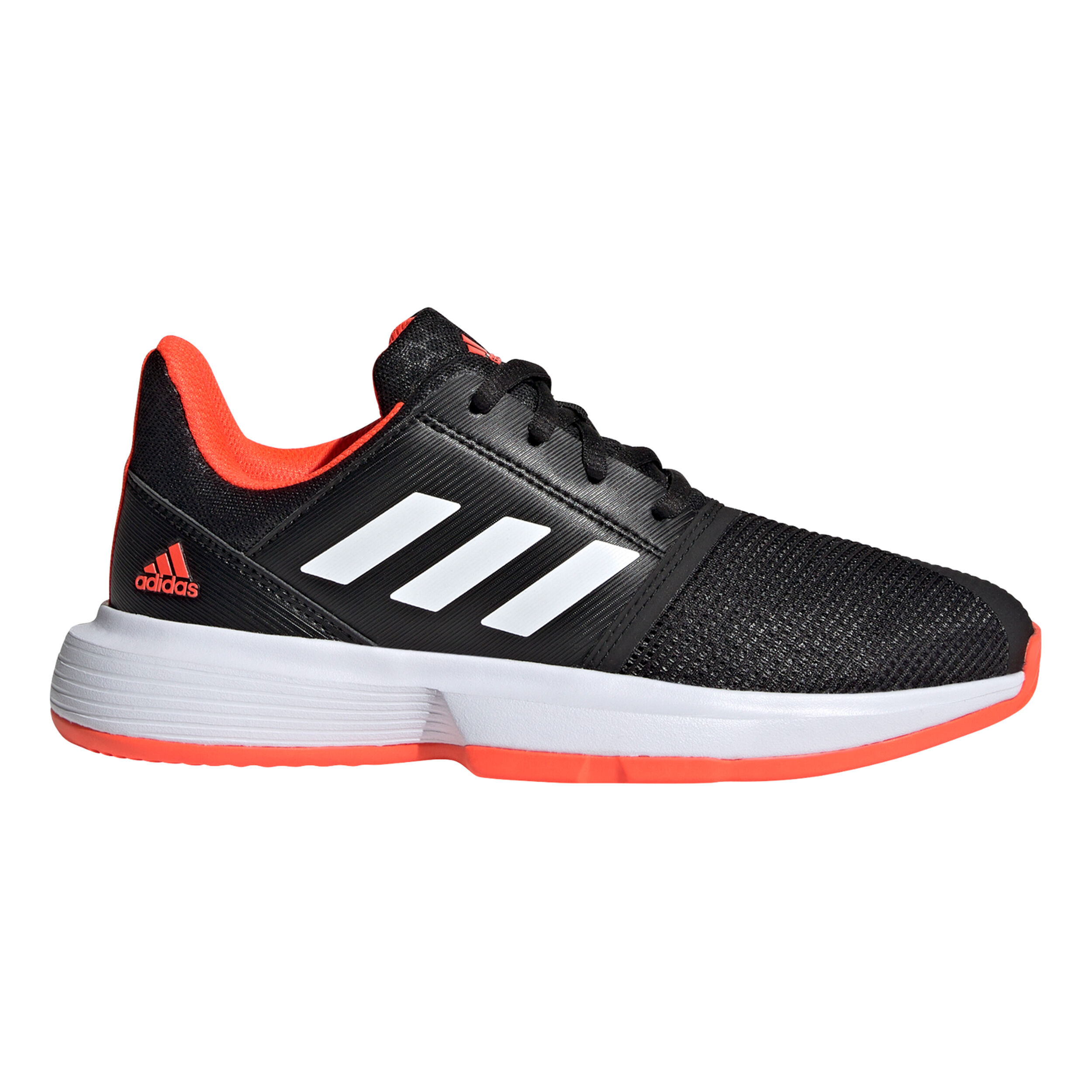 CourtJam XJ All Court Shoe Kids Black White