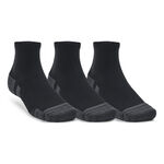 Under Armour Clothing Under Armour Performance Tech Quarter Tennis Socks 3 Pack-Black
