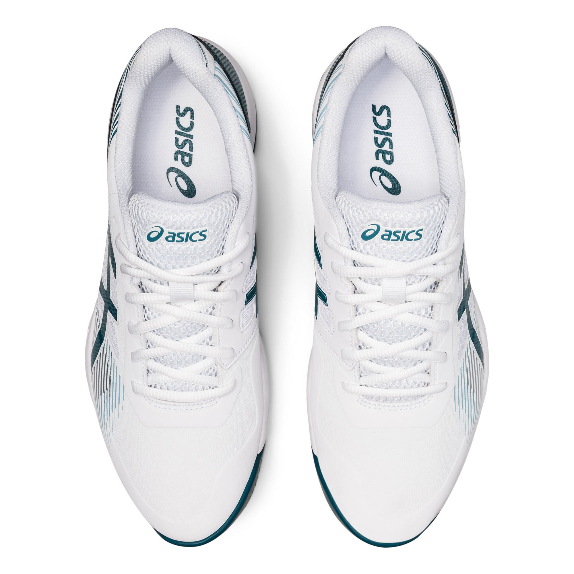Buy ASICS GelGame 8 All Court Shoe Men White, Petrol online Tennis Point UK