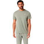 ASICS Running shirt ASICS Spiral Embroidery Running shirt Men-green