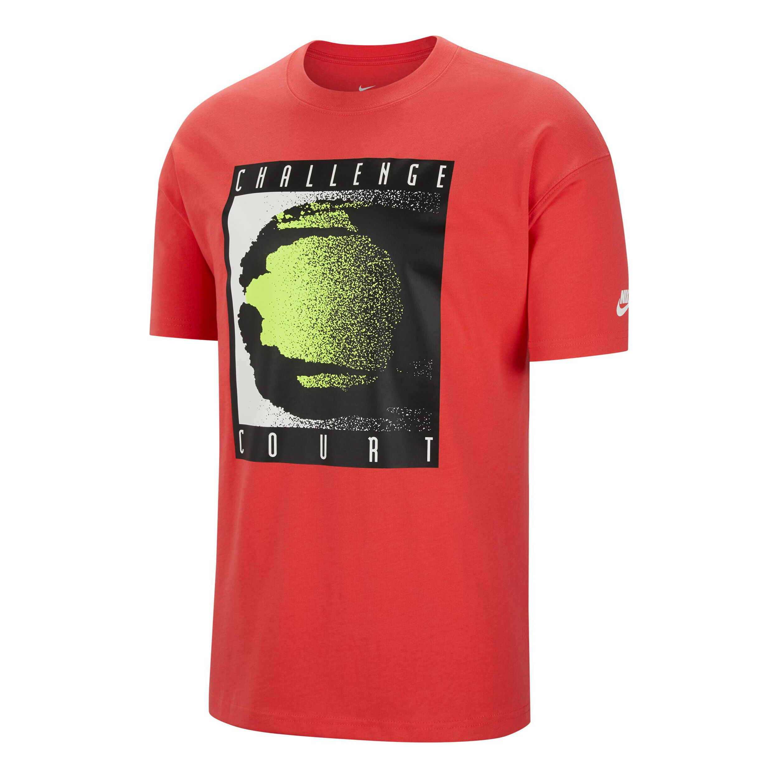 Buy Nike Court Sportswear Reissue Logo T Shirt Men Lightred Multicoloured online Tennis Point UK