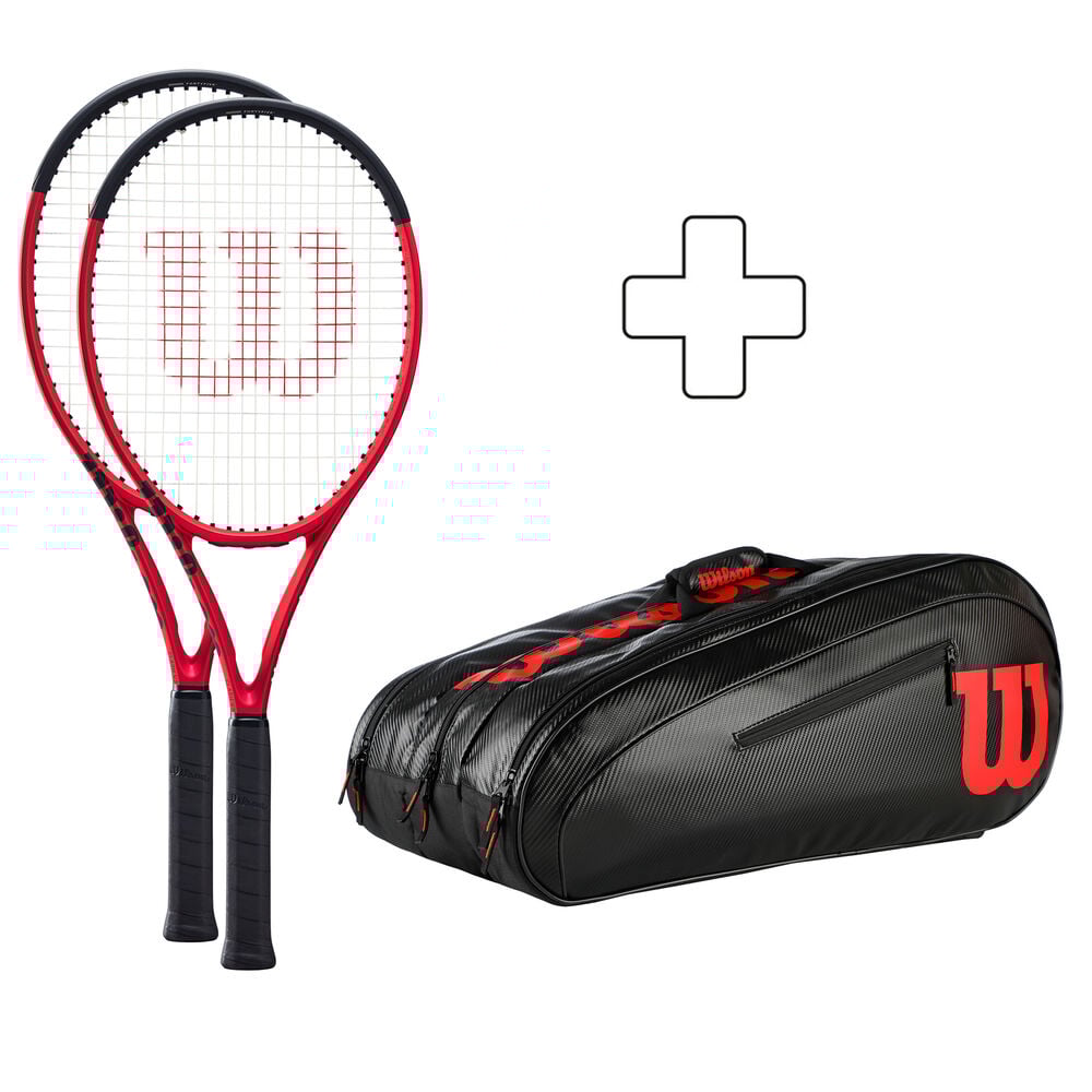 Wilson 2 X Clash 100 Pro V2.0 Plus Tennis Bag 2021