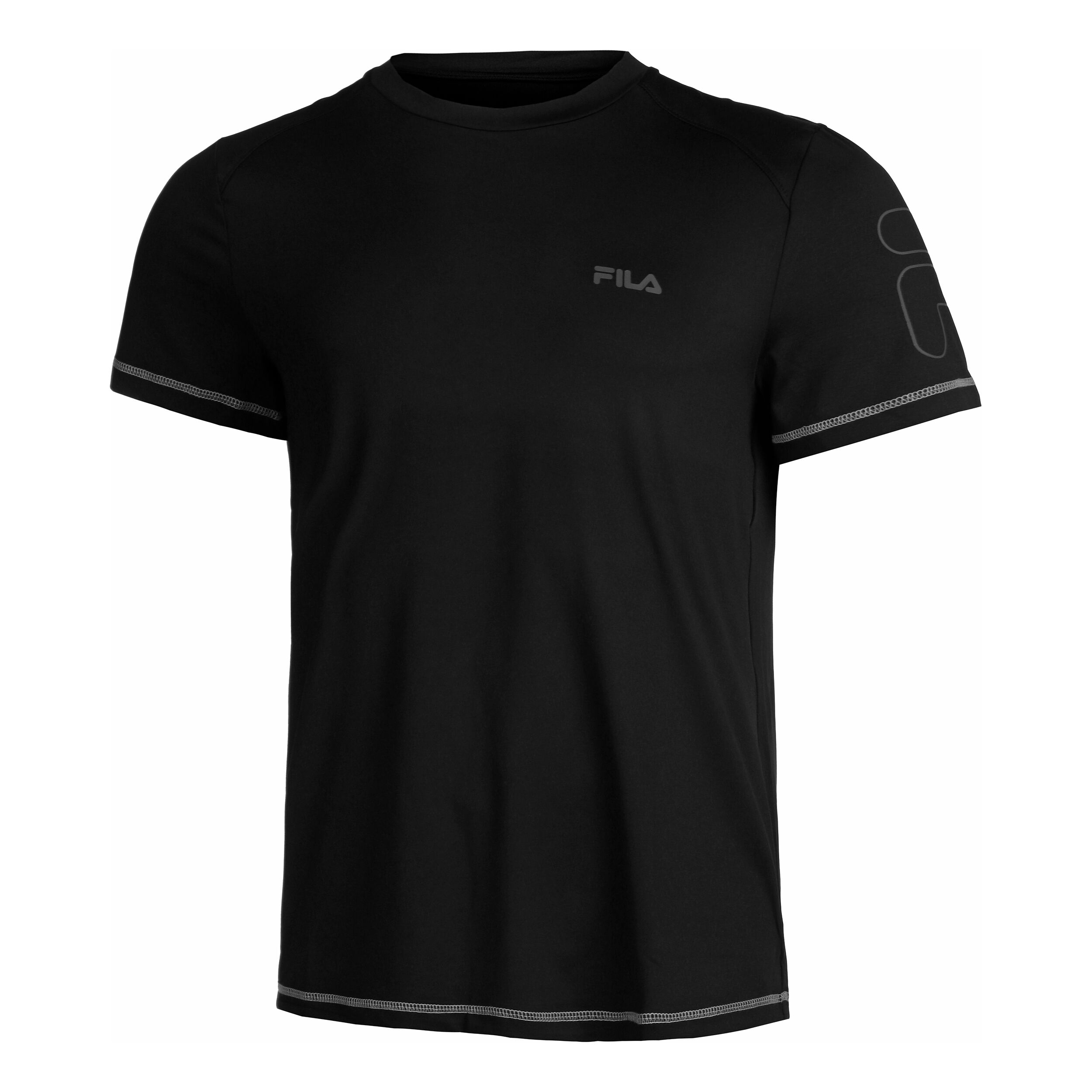 Fila black cheap t shirt