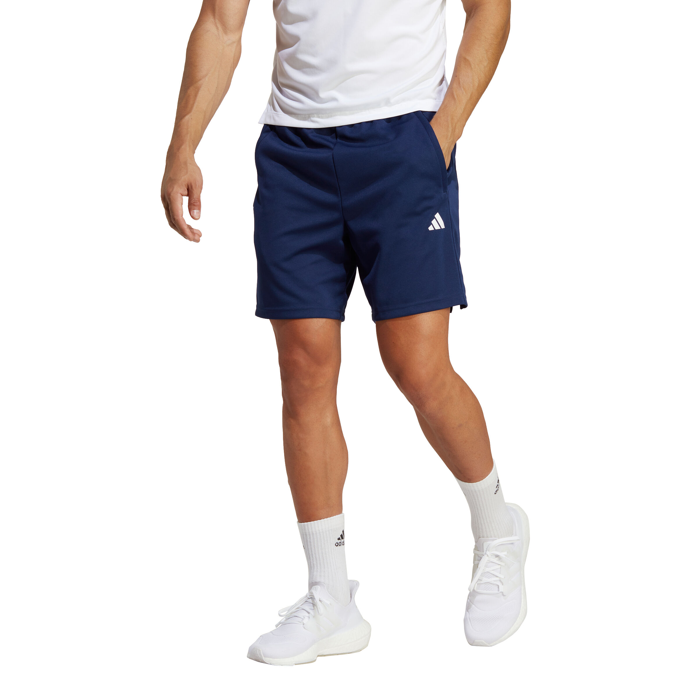 Essentials Train All Set Training Shorts Men Dark Blue