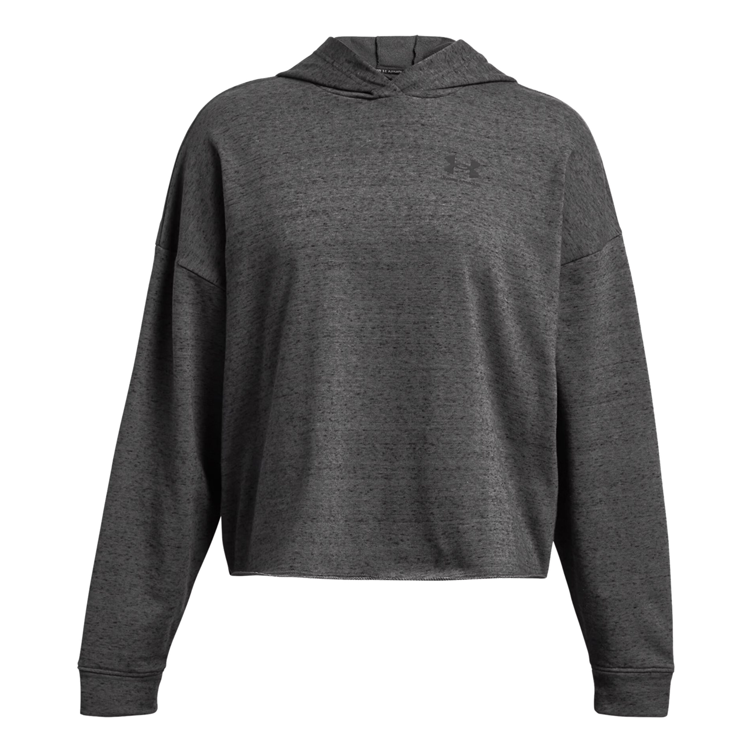 Under armour hoodie women grey sales
