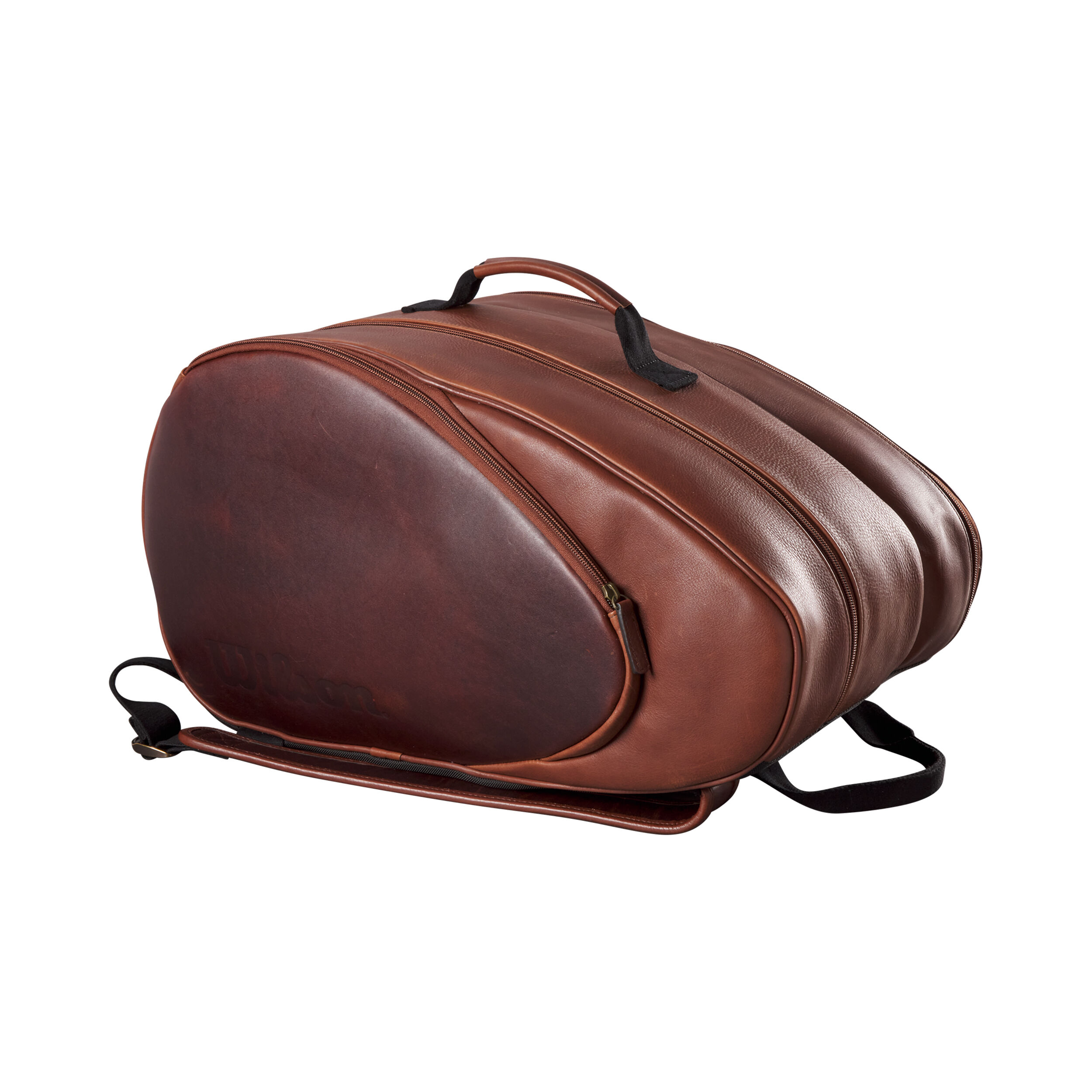 Wilson leather tennis bag outlet