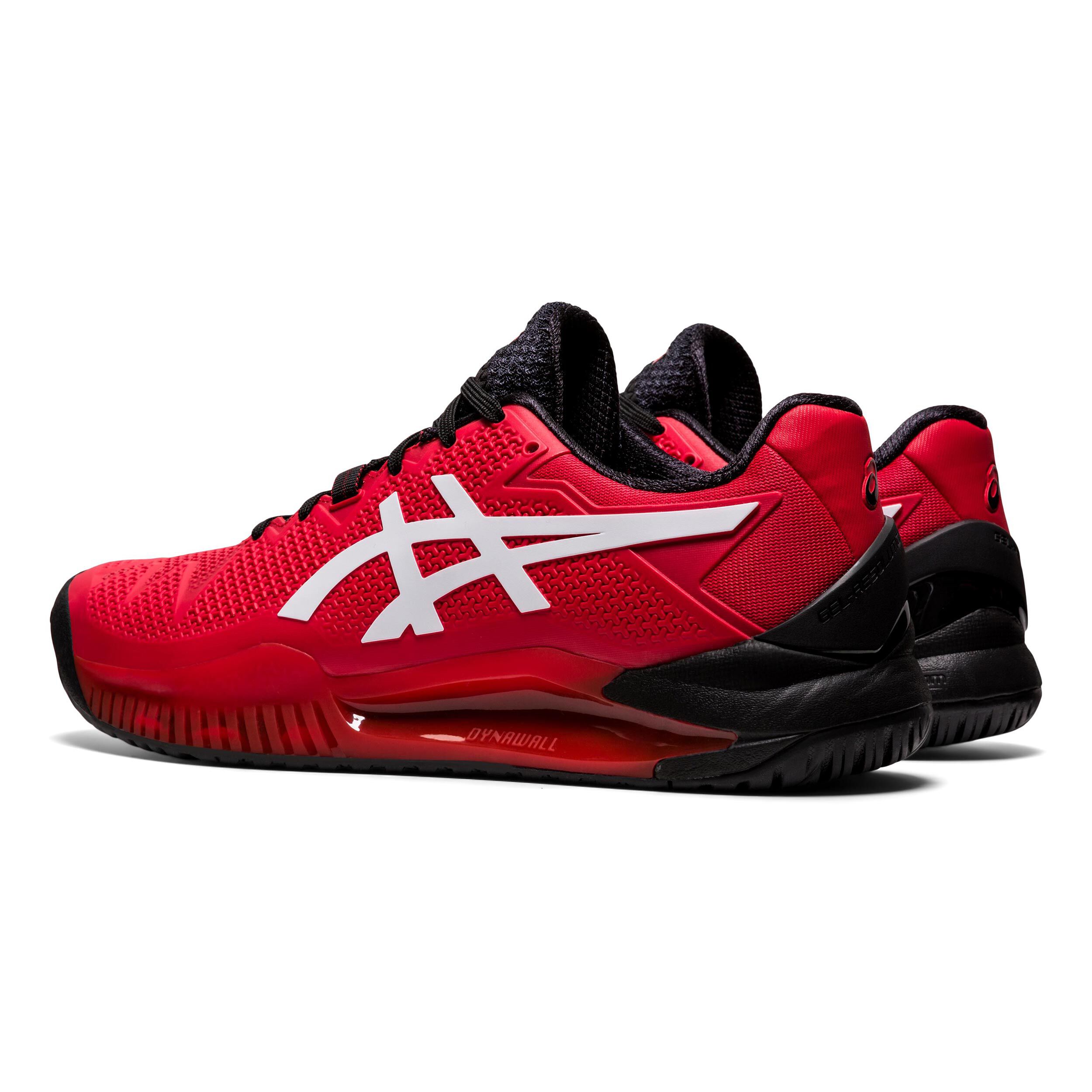 Gel Resolution 8 All Court Shoe Men Red White