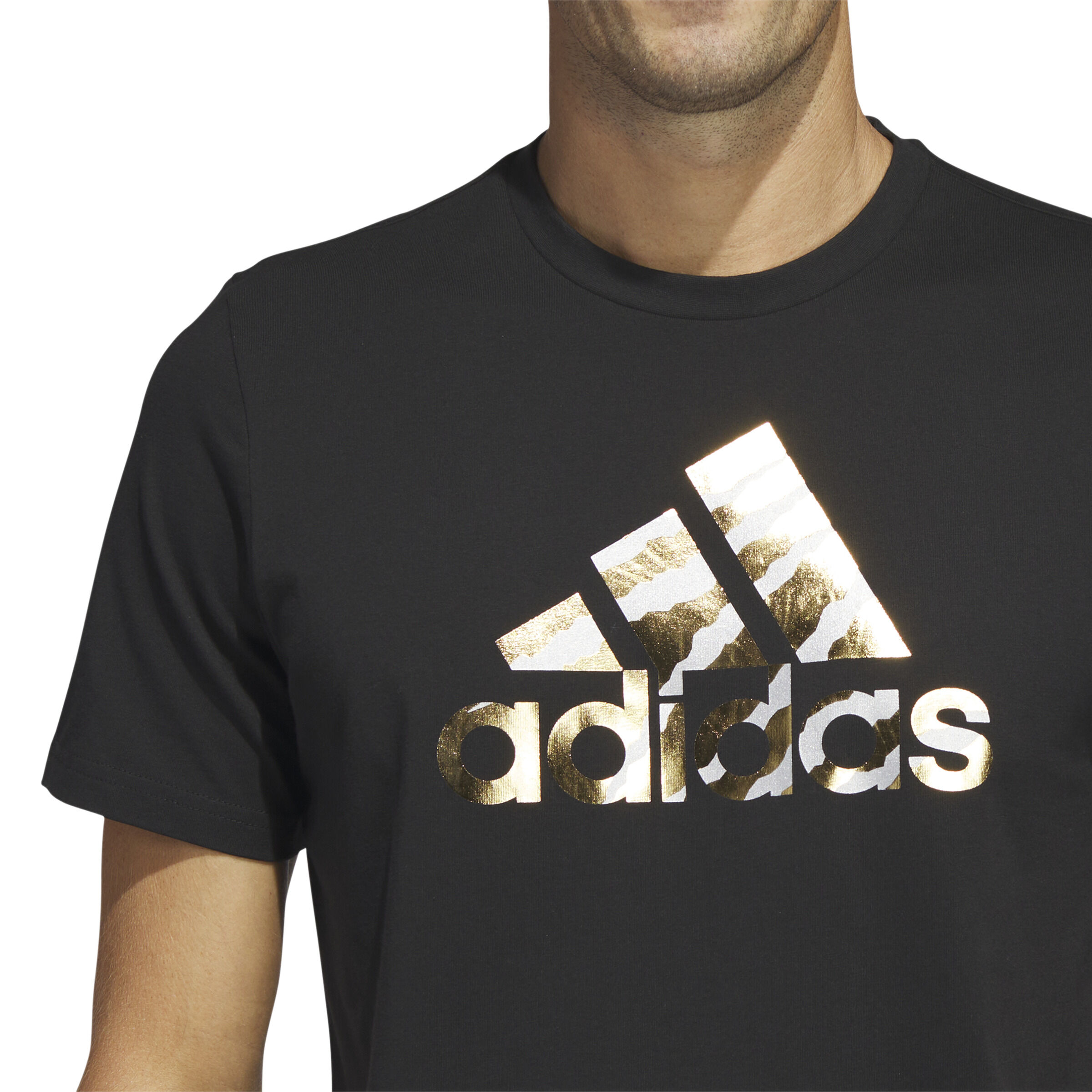 Adidas gold t shirt new arrivals