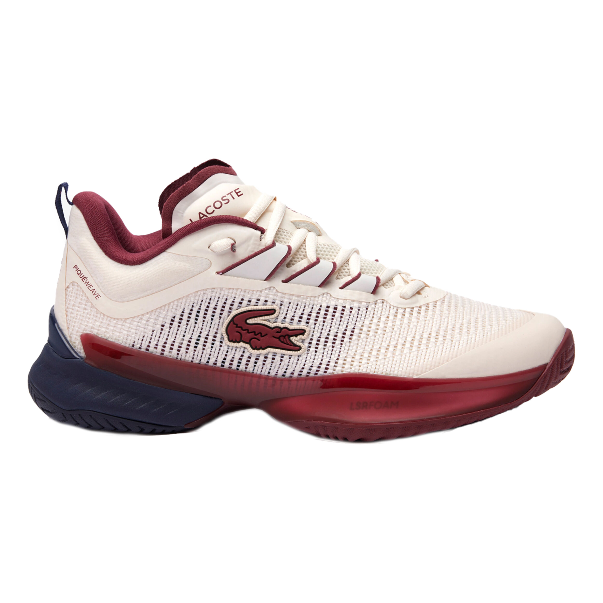 Red and outlet cream shoes