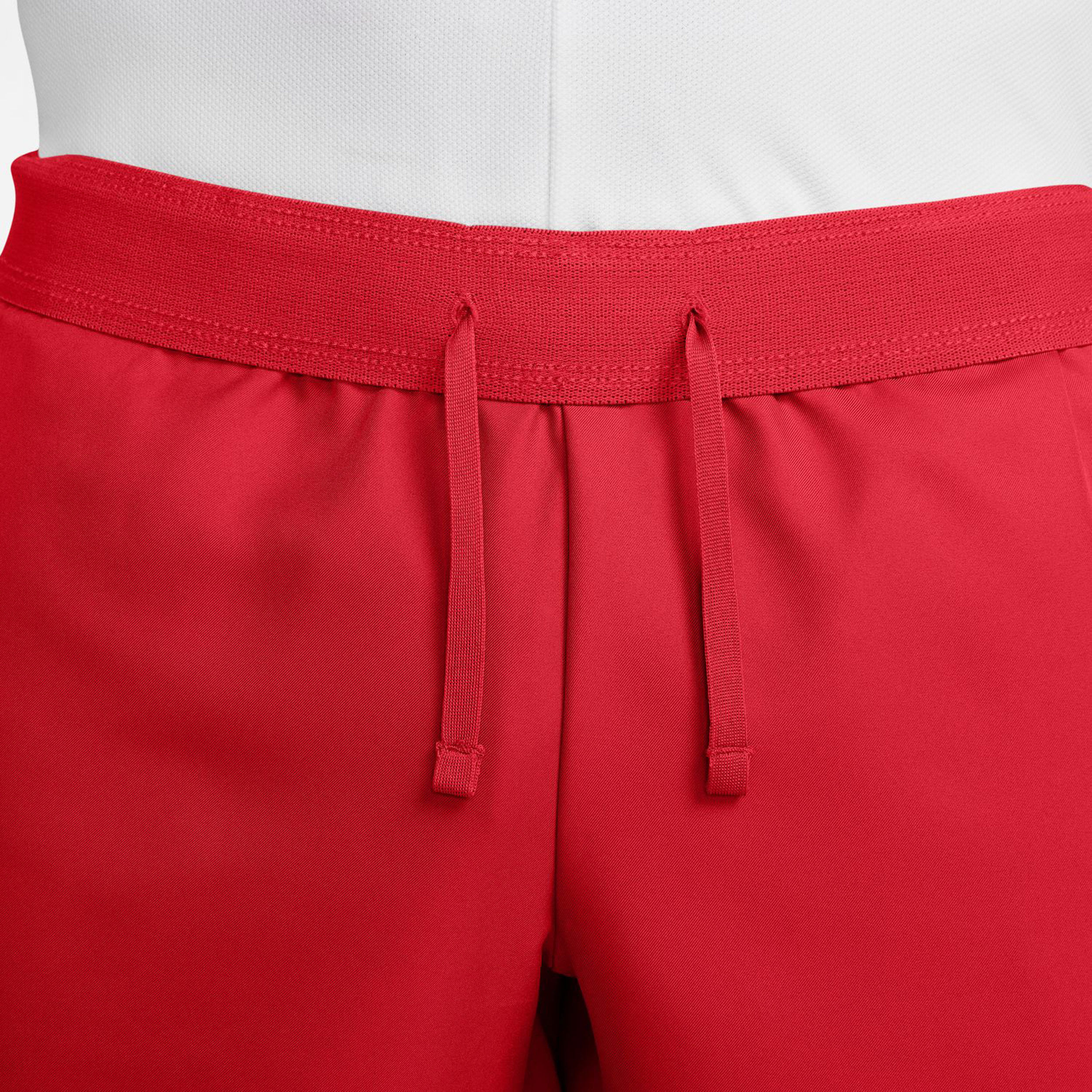 Solid red nike top shorts